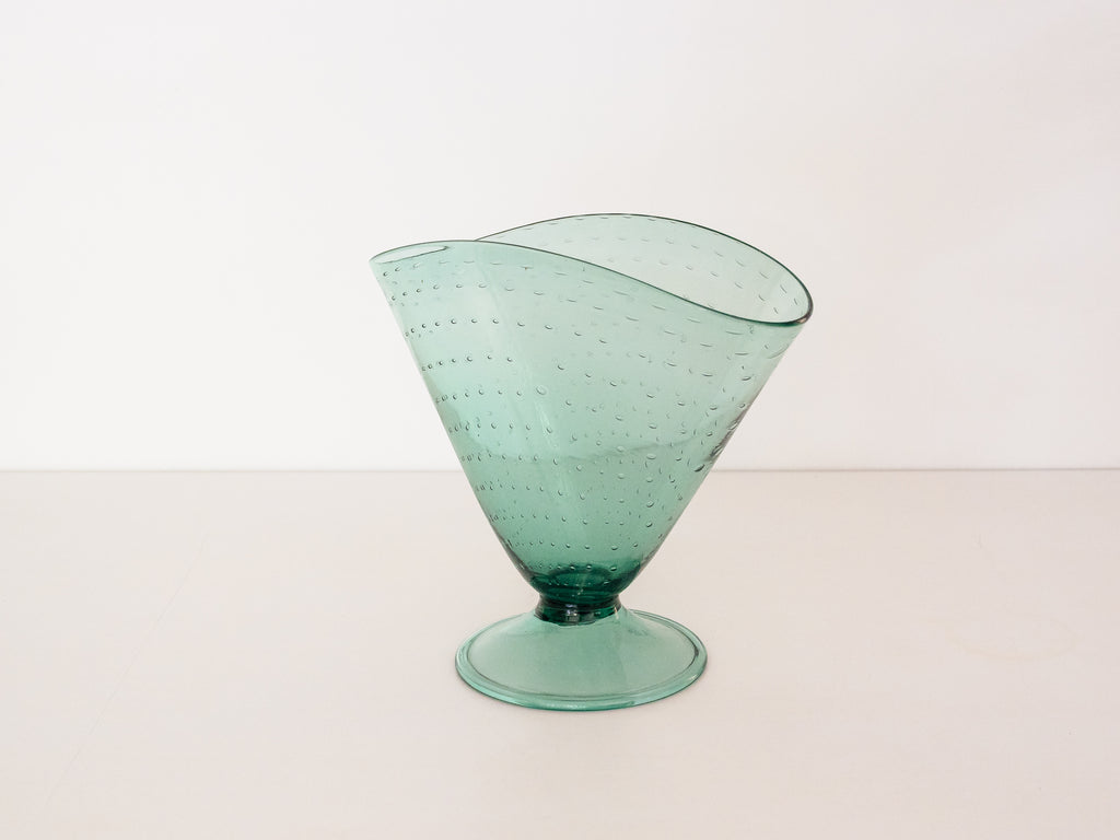 Vaso em Vidro Verde