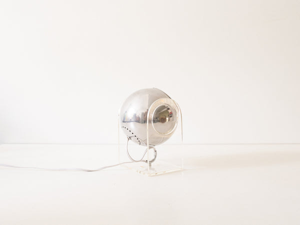 Enrico Furio Dominici | Luminária de Mesa com Base em Acrílico