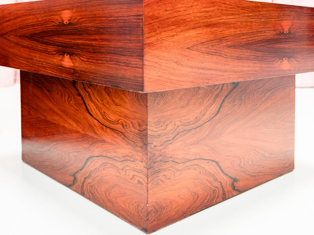 Par de Mesas Laterais em Folha de Jacarandá