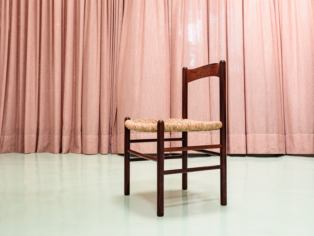 Sergio Rodrigues | Conjunto de 6 cadeiras com Assento em Taboa