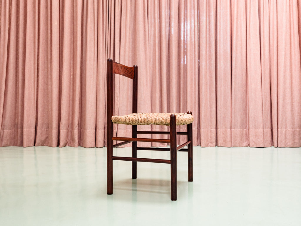 Sergio Rodrigues | Conjunto de 6 cadeiras com Assento em Taboa