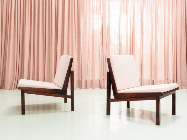 Geraldo de Barros | Par de Poltronas em Jacarandá