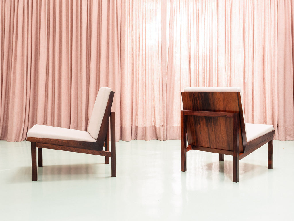 Geraldo de Barros | Par de Poltronas em Jacarandá