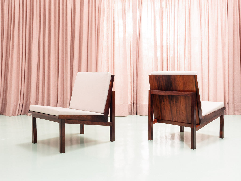 Geraldo de Barros | Par de Poltronas em Jacarandá