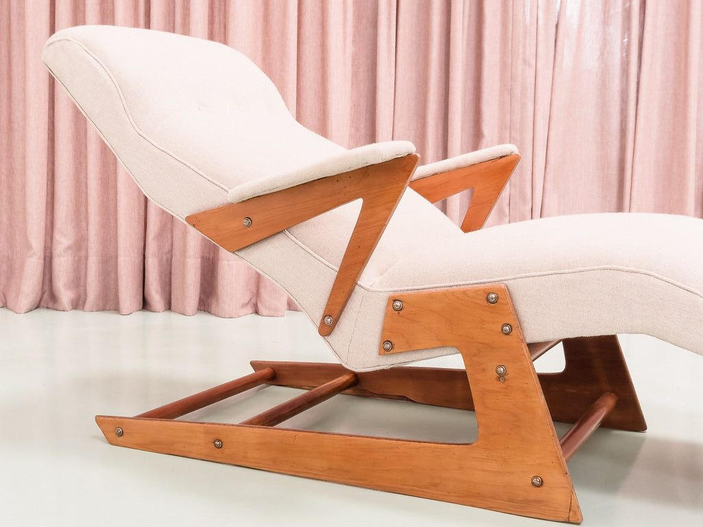 Chaise Longue em Compensado Naval