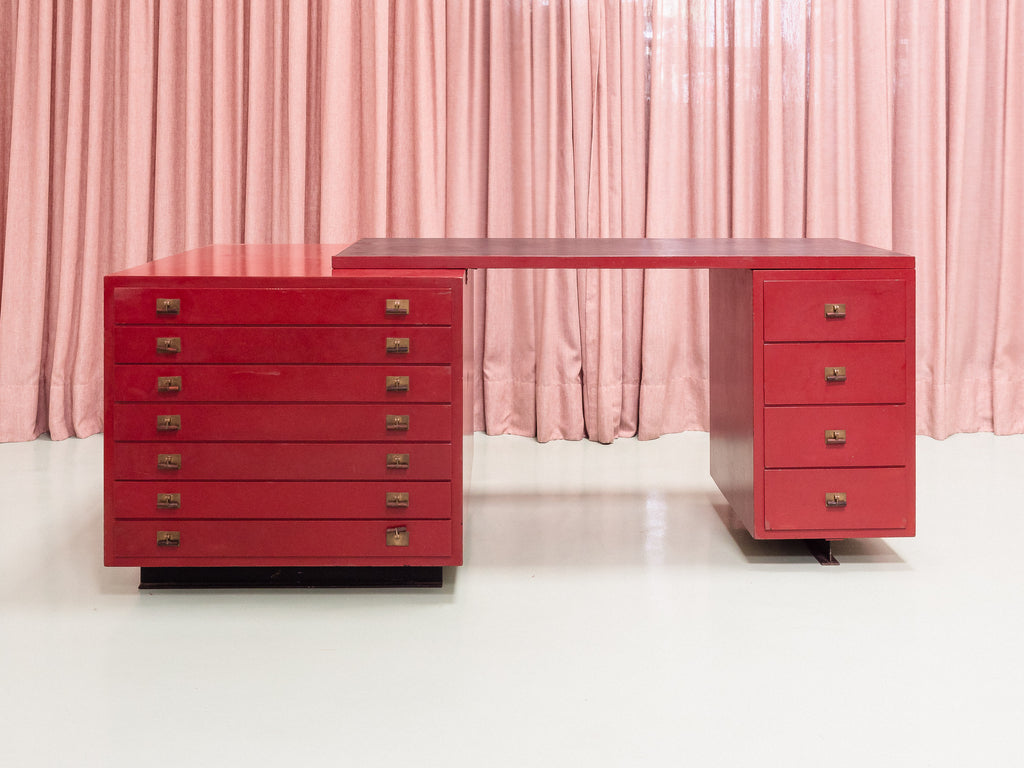 Franco Albini | Escrivaninha-Mapoteca Galleria Sistina