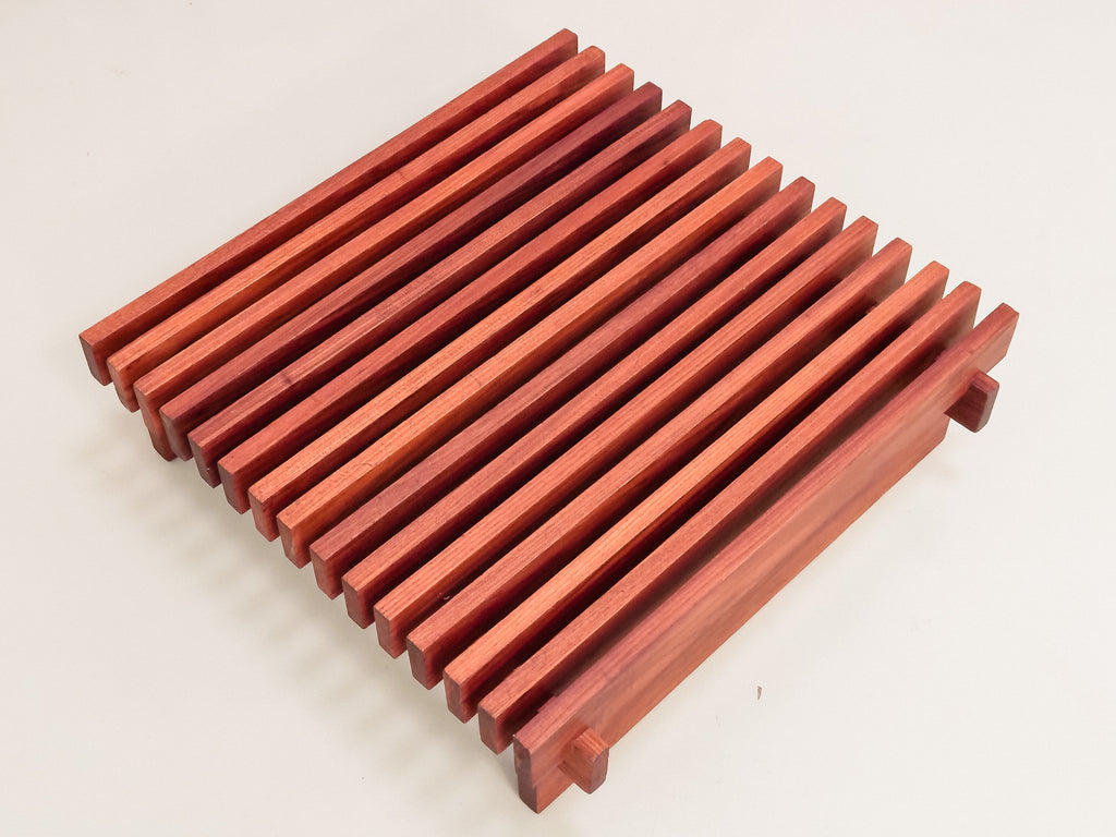 Janete Costa | Mesa Ripada em Freijó Quadrada