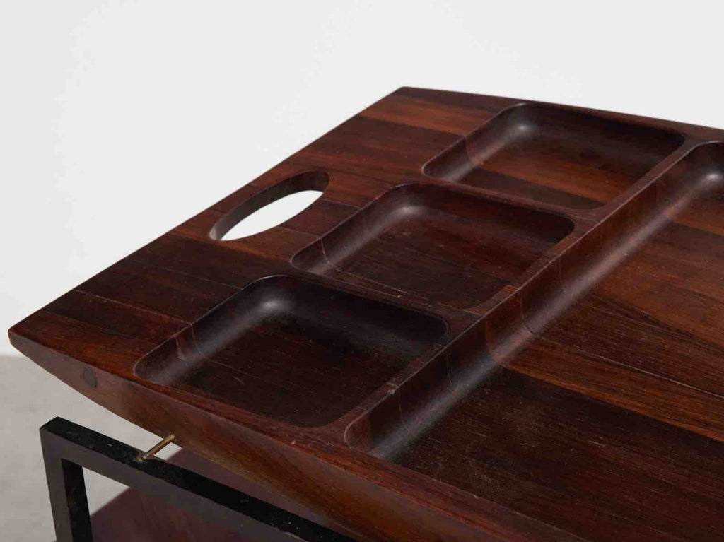 Jorge Zalszupin | Carrinho de Chá em Jacarandá