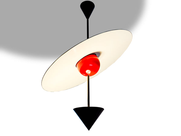 Enrico Furio Dominici | Lustre com Elementos Geométricos