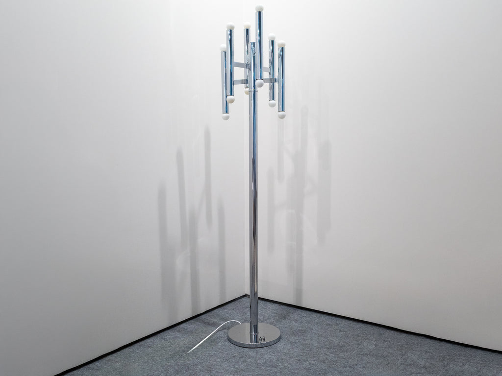 Carlo Montalto | Luminária de Piso Cromada