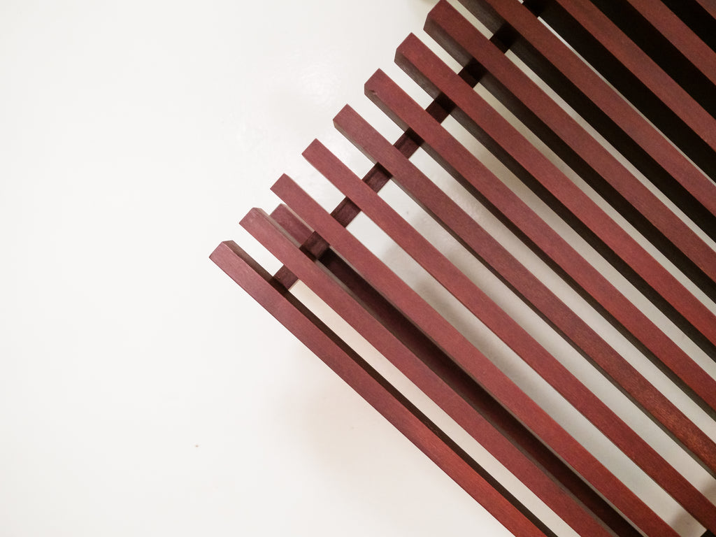 Janete Costa | Mesa / Banco Ripado em Madeira