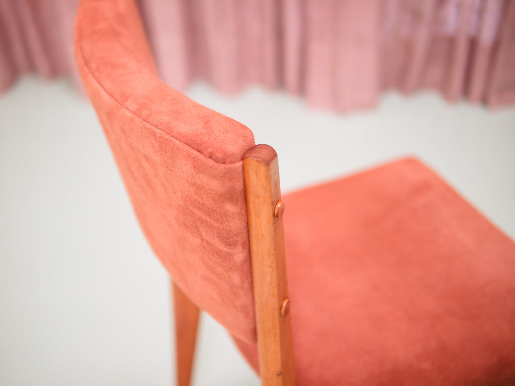 Lina Bo Bardi e Giancarlo Palanti | Cadeira em Pau Marfim e Estofado