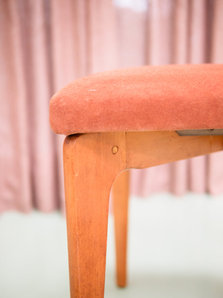 Lina Bo Bardi e Giancarlo Palanti | Cadeira em Pau Marfim e Estofado