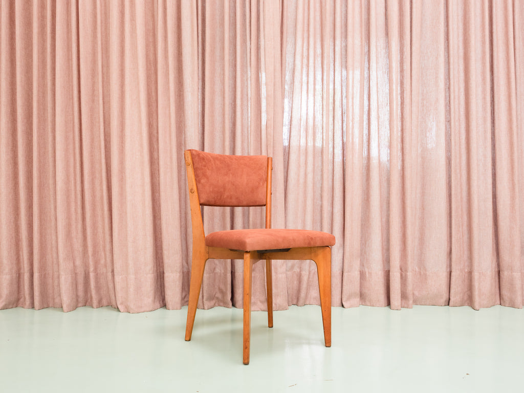 Lina Bo Bardi e Giancarlo Palanti | Cadeira em Pau Marfim e Estofado