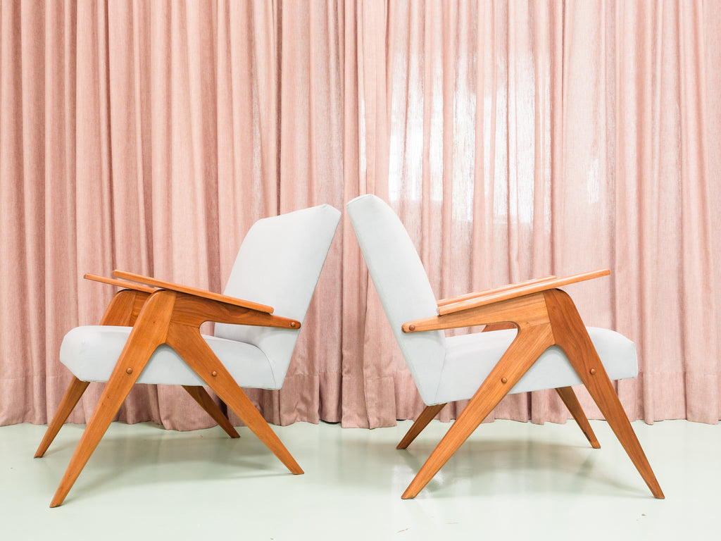 Lina Bo Bardi e Giancarlo Palanti | Poltrona P9 (Tridente)