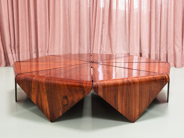 Jorge Zalszupin | Mesa "Pétalas" em Jacarandá