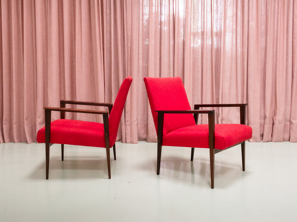 Par de Poltronas em Imbuia