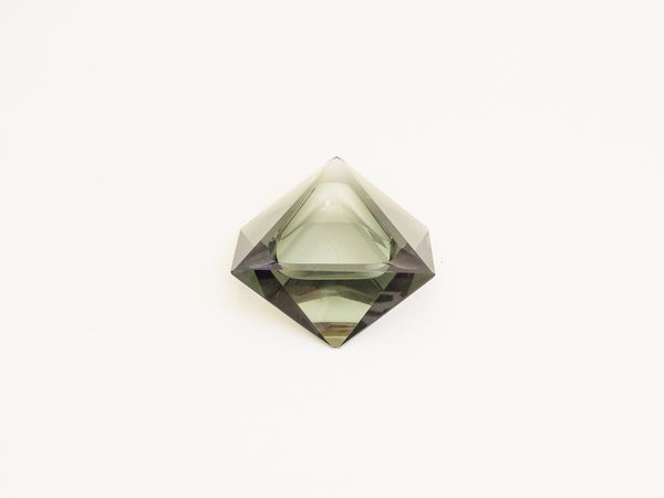 Cinzeiro em Cristal Fumé