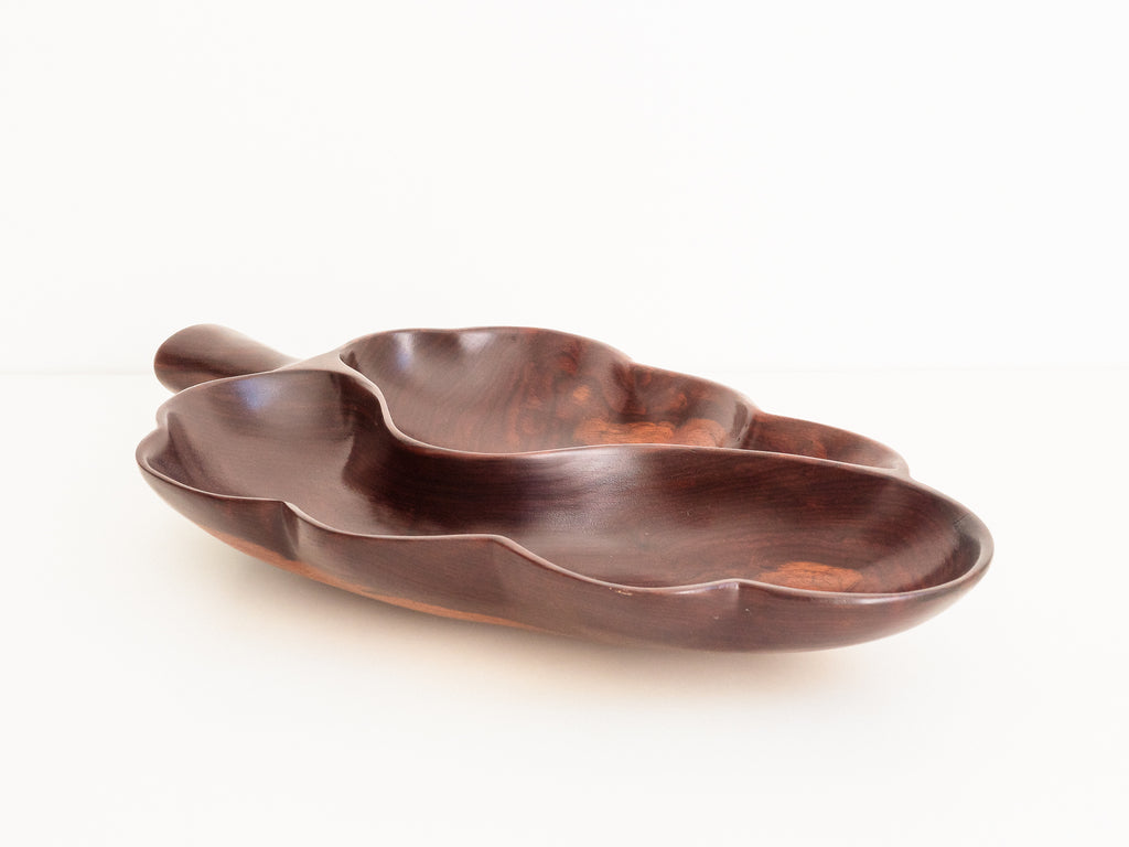 Grande Petisqueira Folha em Jacarandá