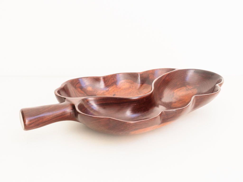 Grande Petisqueira Folha em Jacarandá