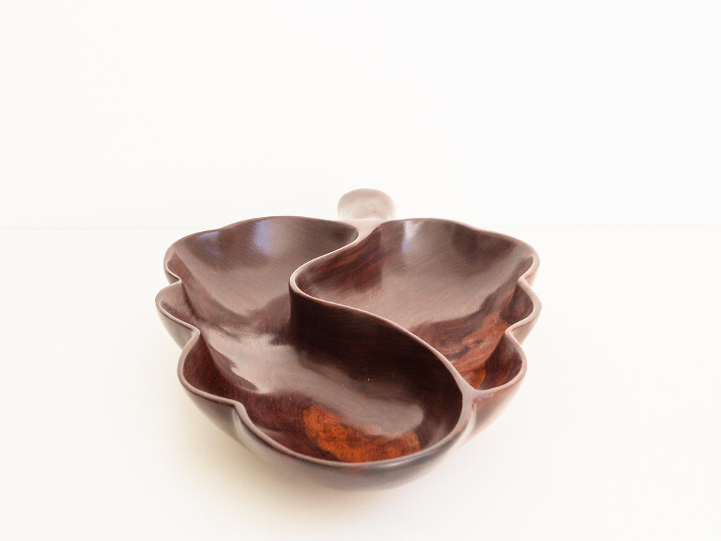 Grande Petisqueira Folha em Jacarandá