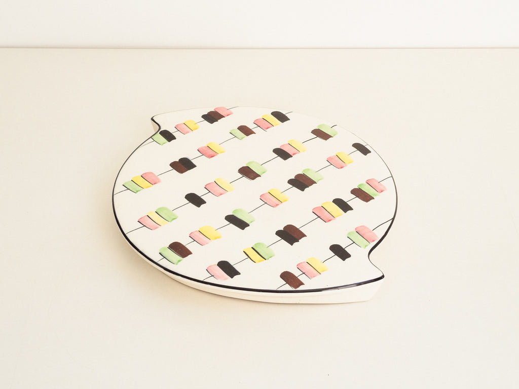 Cerâmica Weiss | Bandeja em Cerâmica Pintada à Mão