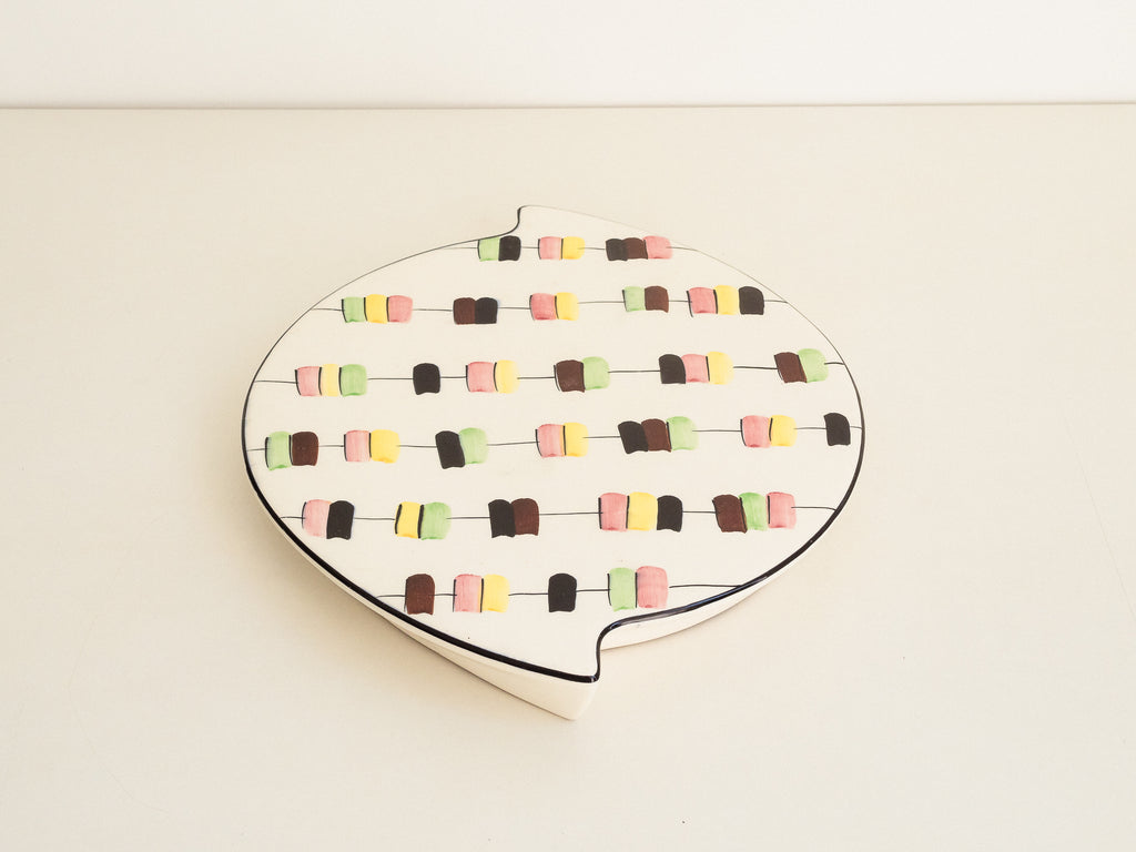 Cerâmica Weiss | Bandeja em Cerâmica Pintada à Mão