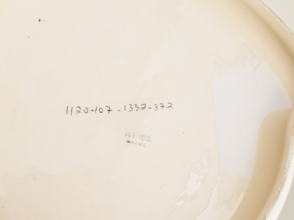 Cerâmica Weiss | Bandeja em Cerâmica Pintada à Mão