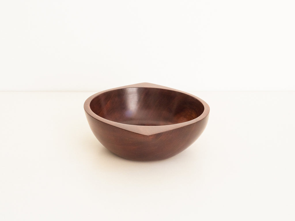 Bowl Elíptico em Imbuia