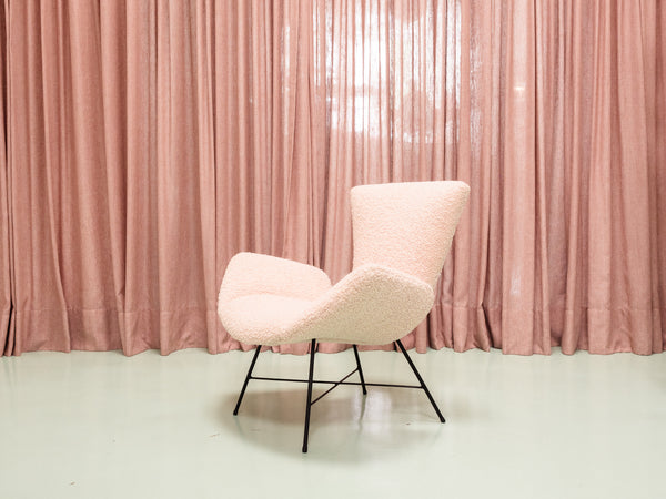 Carlo Hauner | Poltrona em Ferro e Tecido