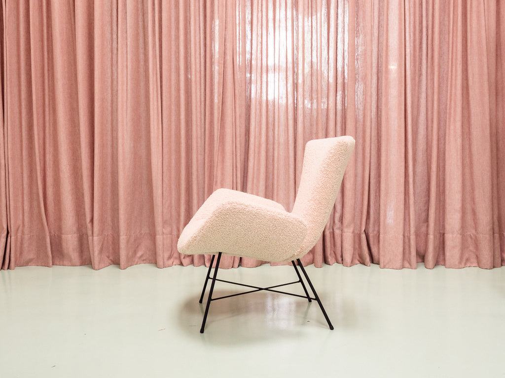 Carlo Hauner | Poltrona em Ferro e Tecido