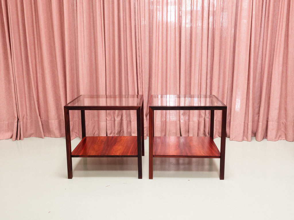 ML Magalhães | Par de Mesas Laterais em Jacarandá