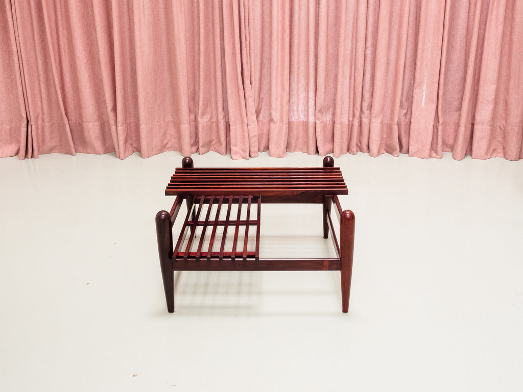 Liceu de Artes e Ofícios | Mesa em Jacarandá com Tampo Bi-Partido