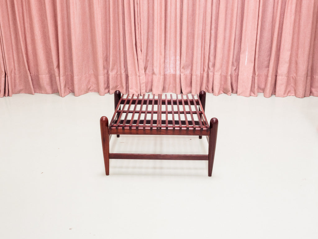 Liceu de Artes e Ofícios | Mesa em Jacarandá com Tampo Bi-Partido