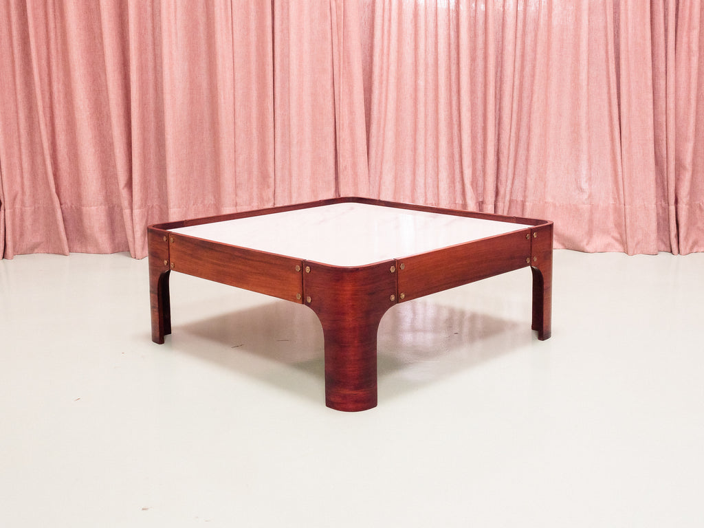 Móveis Bertomeu | Mesa de Centro em Jacarandá e Mármore