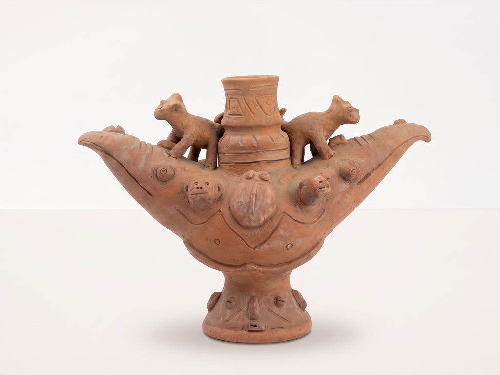 Vaso Cerâmico de Gargalo