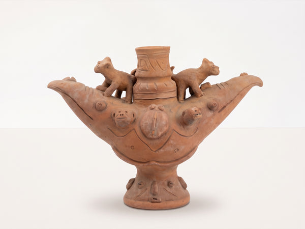 Vaso Cerâmico de Gargalo