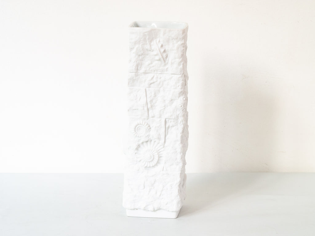 Vaso AK Kaiser Porcelana Op Art - Motivo Conchas