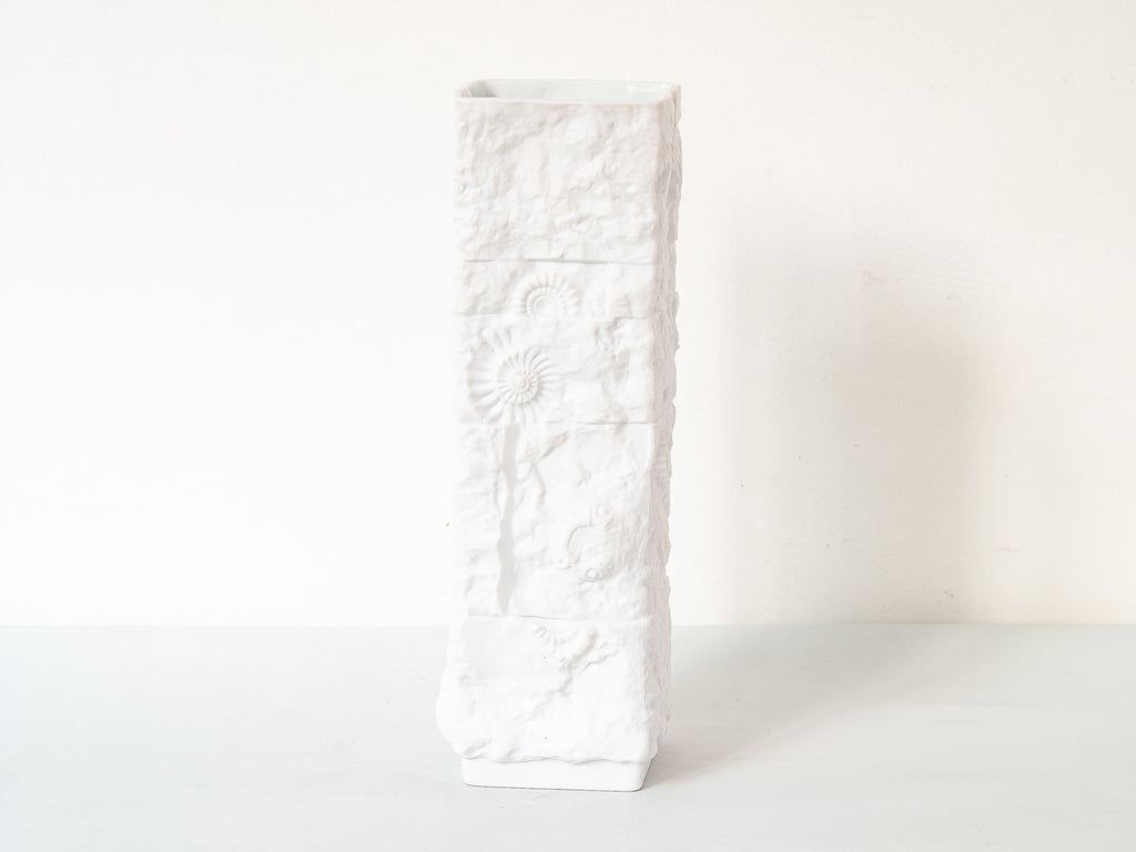 Vaso AK Kaiser Porcelana Op Art - Motivo Conchas