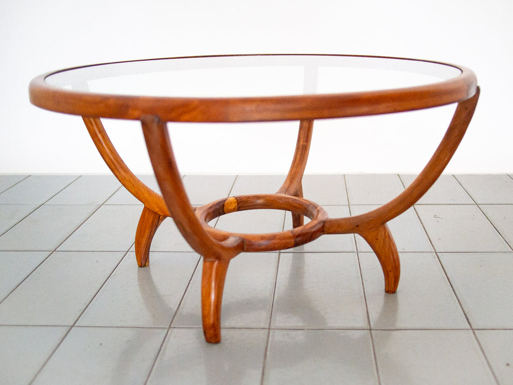 Mesa de Centro Redonda em Caviúna