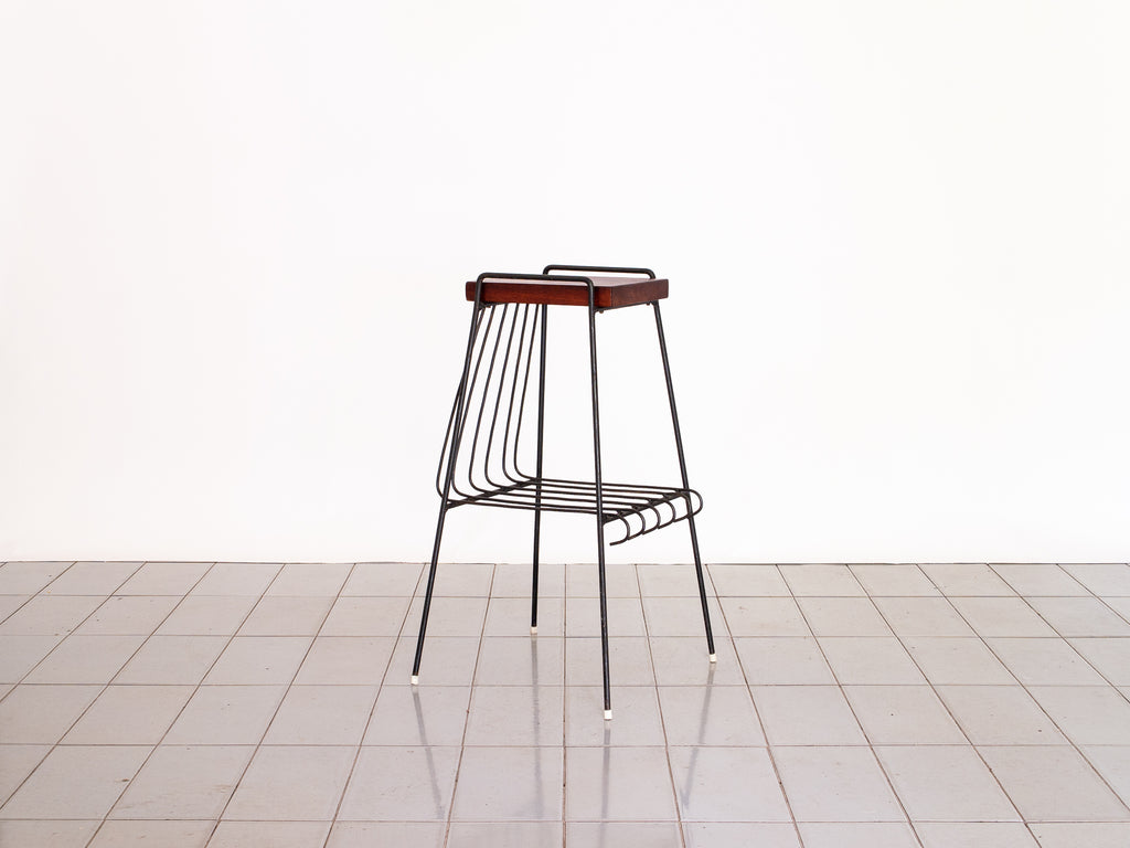 Mesinha de Telefone Ferro e Madeira