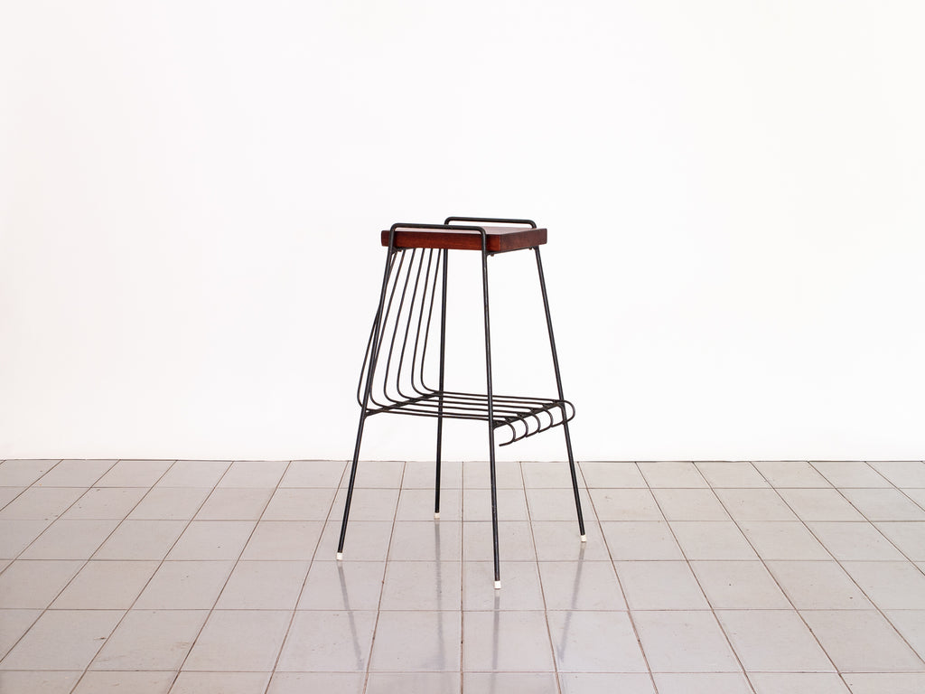 Mesinha de Telefone Ferro e Madeira