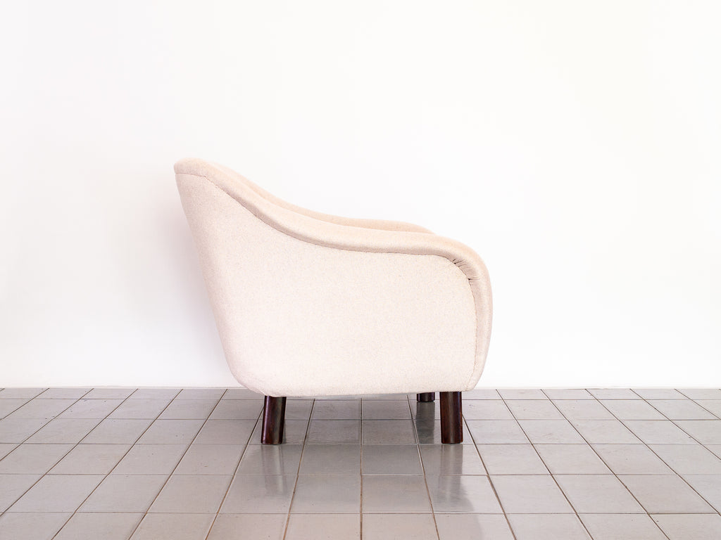 Joaquim Tenreiro | Poltrona "Redonda" com Pés em Jacarandá