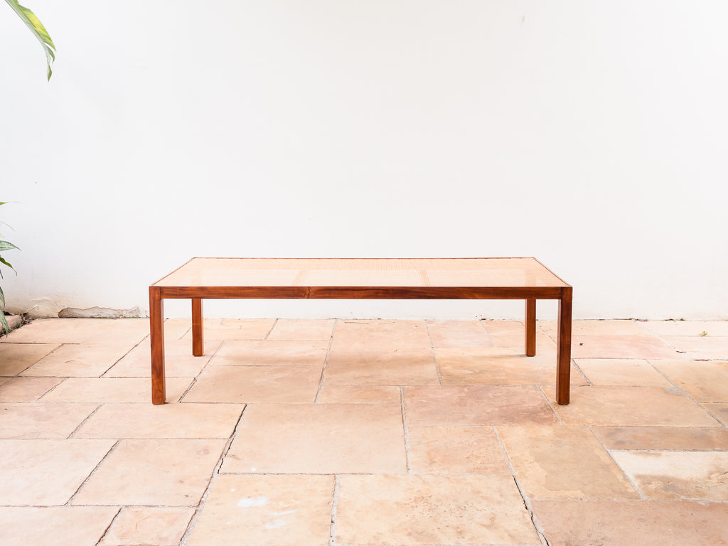 Mesa de Centro Caviúna e Palhinha