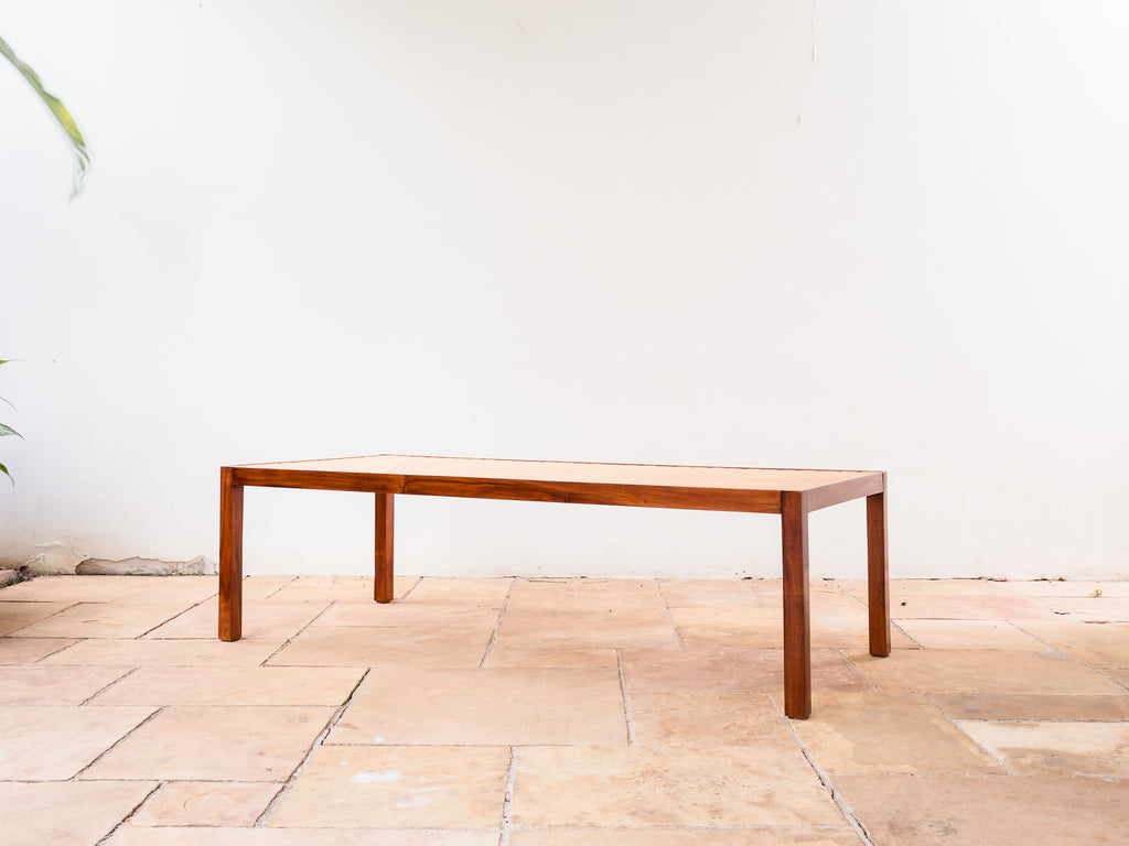 Mesa de Centro Caviúna e Palhinha