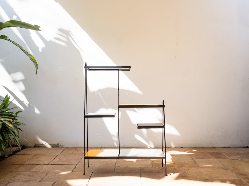 Carlo Hauner / Martin Eisler (Atrib.) | Estante em Ferro e Formica