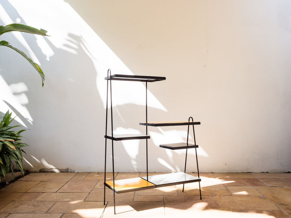 Carlo Hauner / Martin Eisler (Atrib.) | Estante em Ferro e Formica