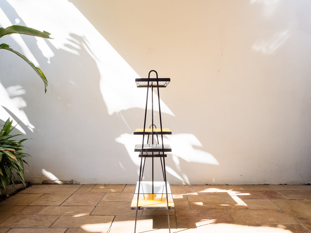 Carlo Hauner / Martin Eisler (Atrib.) | Estante em Ferro e Formica