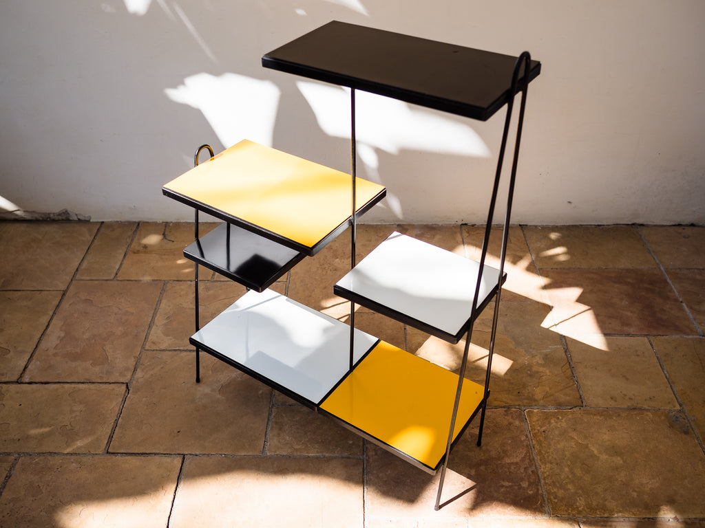 Carlo Hauner / Martin Eisler (Atrib.) | Estante em Ferro e Formica