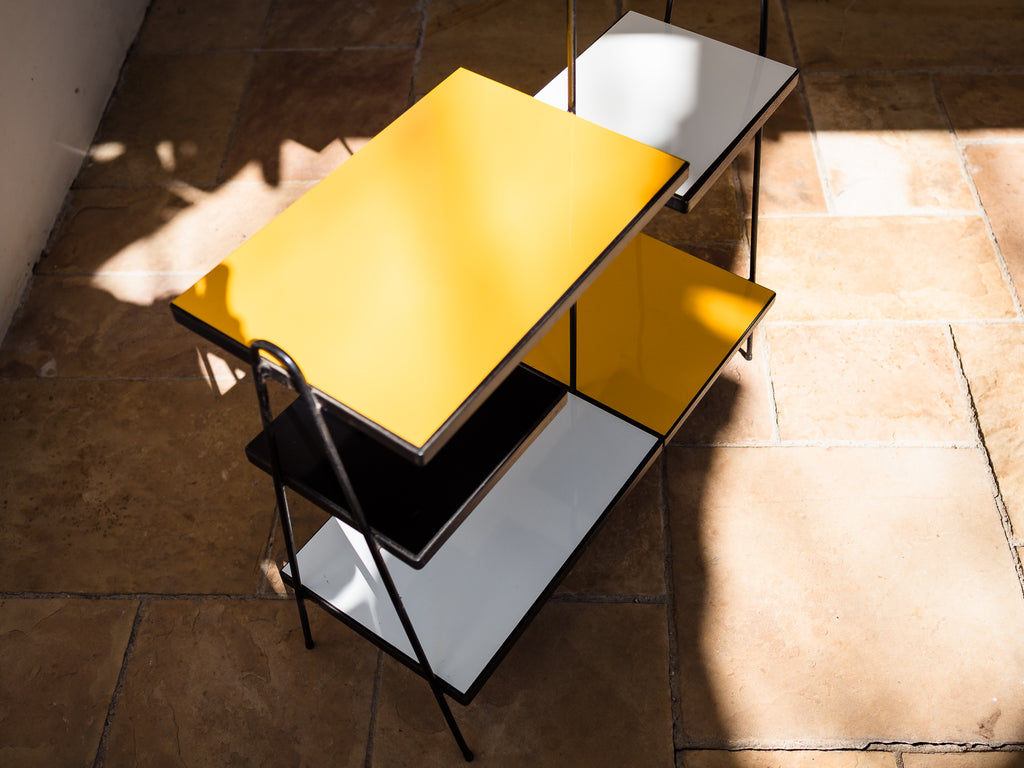 Carlo Hauner / Martin Eisler (Atrib.) | Estante em Ferro e Formica